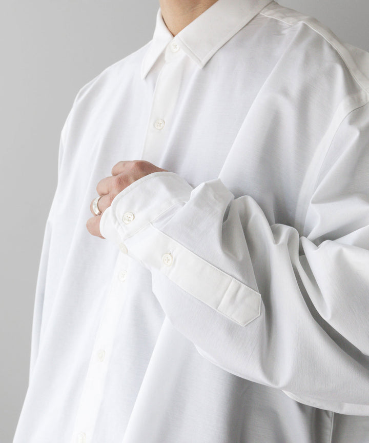 【KANEMASA PHIL.】カネマサのROYAL OX DRESS JERSEY SHIRT - WHITE 公式通販session福岡セレクトショップ