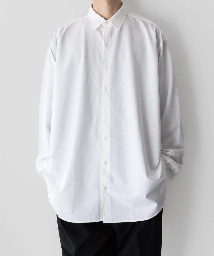 【KANEMASA PHIL.】カネマサのROYAL OX DRESS JERSEY SHIRT - WHITE 公式通販session福岡セレクトショップ