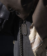 画像をギャラリービューアに読み込む, THE OBJECT - ザオブジェクトのOFFICE NAME TAG KEYRINGのSILVER 公式通販サイトsession福岡セレクトショップ
