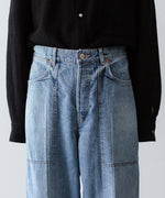 画像をギャラリービューアに読み込む, phebus フィーバス WASHI DENIM WORK PTのFADE BLUE公式通販サイトsession福岡セレクトショップ
