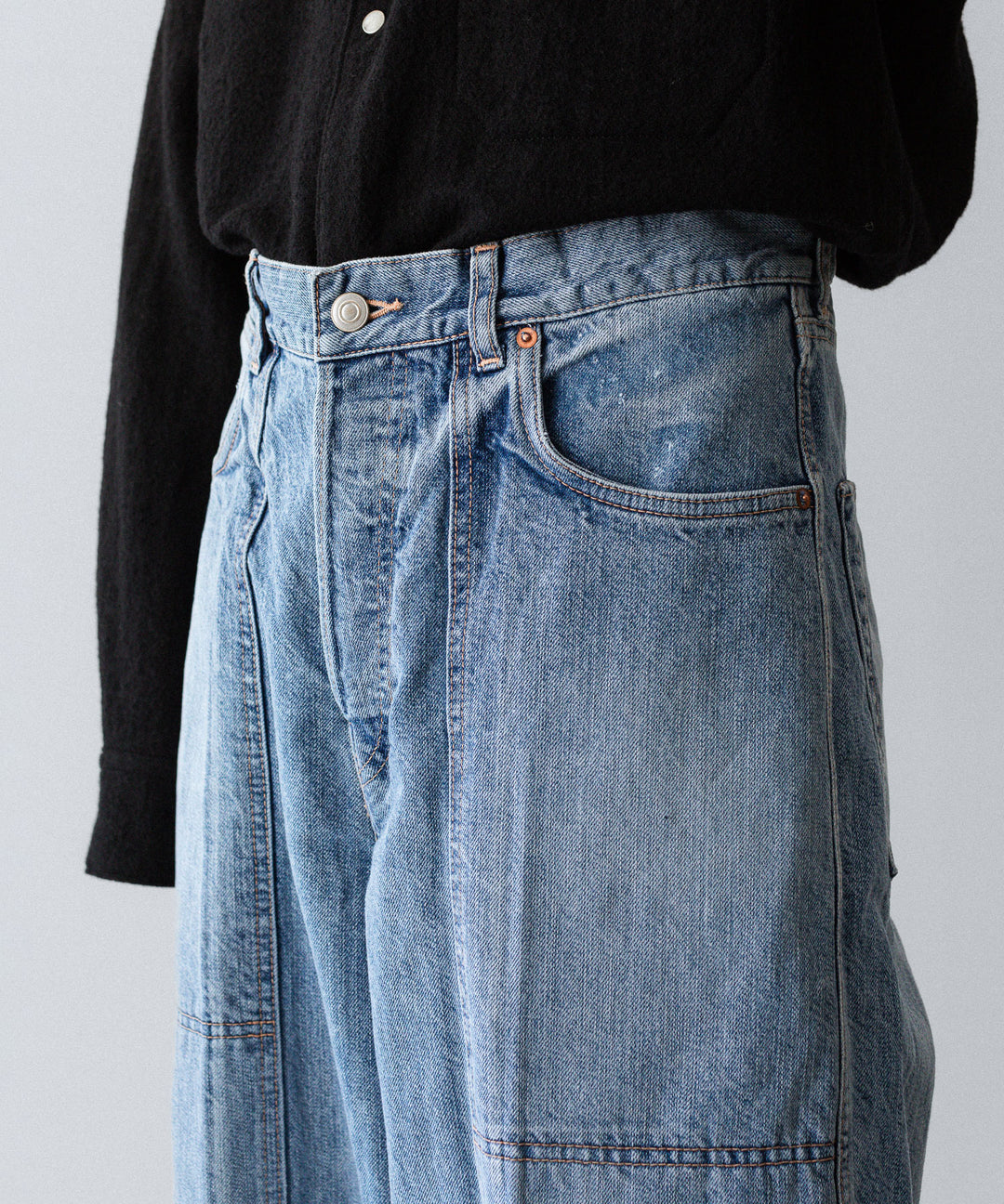 phebus フィーバス WASHI DENIM WORK PTのFADE BLUE公式通販サイトsession福岡セレクトショップ