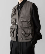 画像をギャラリービューアに読み込む, 【ANTHEM A】MILITARY MULTI WAY OVER COAT - STEEL GRAY
