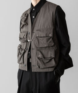 【ANTHEM A】MILITARY MULTI WAY OVER COAT - STEEL GRAY