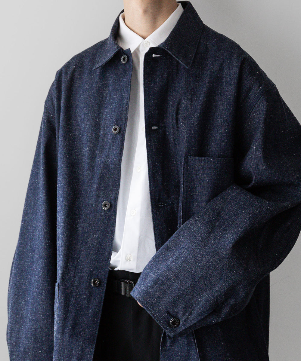 【INTÉRIM】30s USMC UTILITY DUNGAREE JACKET - NAVY