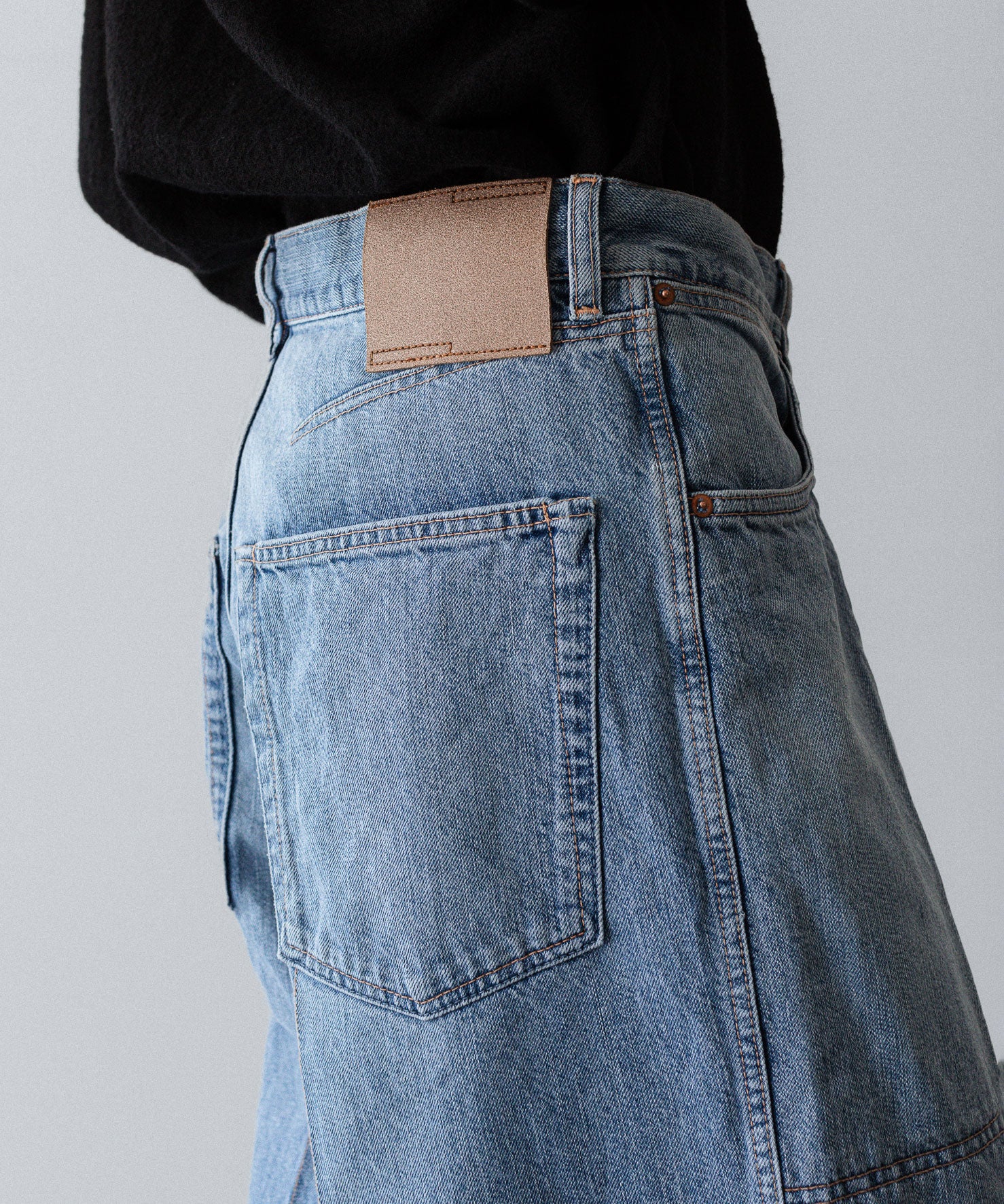 phebus / フィーバス】WASHI DENIM WORK PT - FADE BLUE | 公式通販