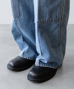 画像をギャラリービューアに読み込む, phebus フィーバス WASHI DENIM WORK PTのFADE BLUE公式通販サイトsession福岡セレクトショップ
