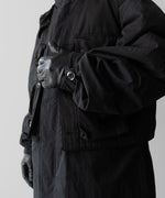 画像をギャラリービューアに読み込む, 【ANTHEM A】MILITARY MULTI WAY OVER COAT - BLACK
