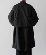 画像をギャラリービューアに読み込む, 【ANTHEM A】MILITARY MULTI WAY OVER COAT - BLACK
