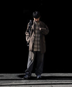 画像をギャラリービューアに読み込む, ssstein(シュタイン)のOVERSIZED SINGLE BREASTED LONG JACKET - DARK BROWNの公式通販サイトsession福岡セレクトショップ
