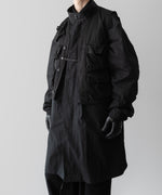 画像をギャラリービューアに読み込む, 【ANTHEM A】MILITARY MULTI WAY OVER COAT - BLACK
