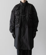 画像をギャラリービューアに読み込む, 【ANTHEM A】MILITARY MULTI WAY OVER COAT - BLACK
