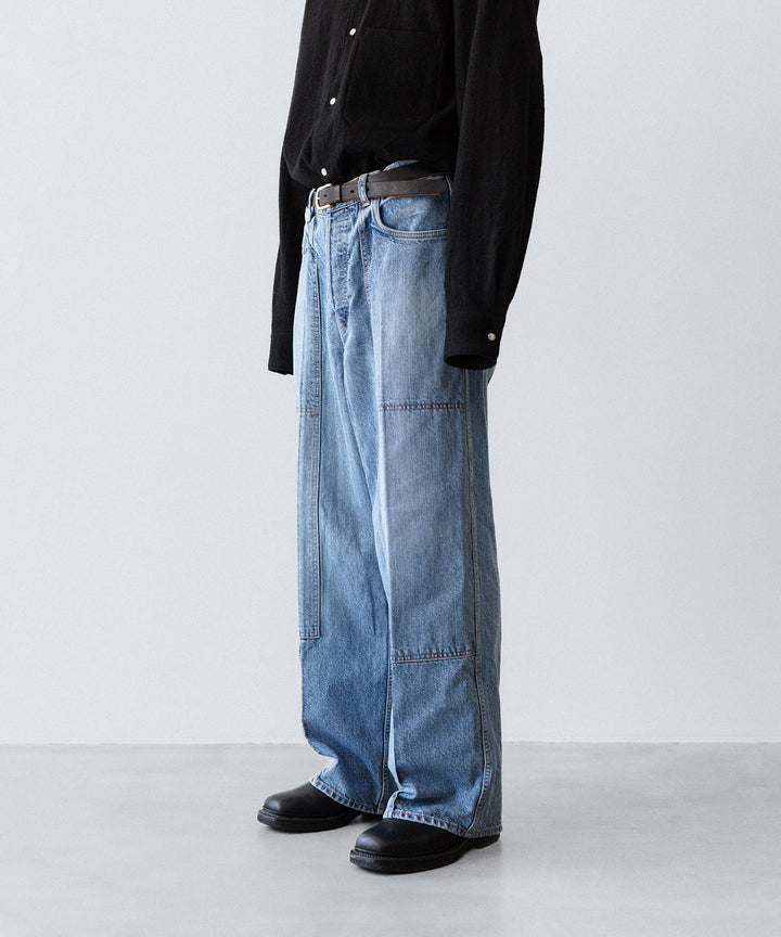 phebus フィーバス WASHI DENIM WORK PTのFADE BLUE公式通販サイトsession福岡セレクトショップ