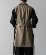 画像をギャラリービューアに読み込む, ssstein(シュタイン)の24AWコレクション LAYERED SHORT TRENCH COAT - BEIGE 公式通販サイトsession福岡セレクトショップ
