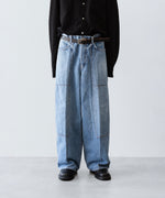 画像をギャラリービューアに読み込む, phebus フィーバス WASHI DENIM WORK PTのFADE BLUE公式通販サイトsession福岡セレクトショップ
