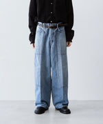 画像をギャラリービューアに読み込む, phebus フィーバス WASHI DENIM WORK PTのFADE BLUE公式通販サイトsession福岡セレクトショップ
