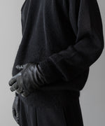 画像をギャラリービューアに読み込む, ssstein(シュタイン)の24AWコレクション MOHAIR GLITTER KNIT COMBINATION LS - BLACK 公式通販サイトsession福岡セレクトショップ
