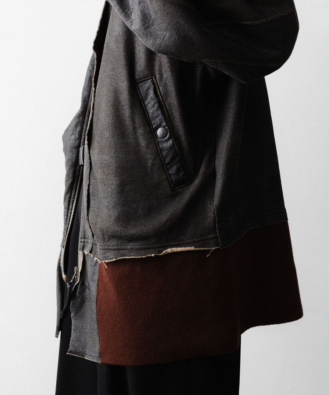 ANTHEM Aアンセムエー のCRACK TERRY MILITARY BLOUSON - BROWNの公式通販サイトsession福岡セレクトショップ