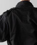 画像をギャラリービューアに読み込む, 【ANTHEM A】MILITARY MULTI WAY OVER COAT - BLACK
