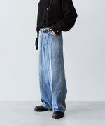 画像をギャラリービューアに読み込む, phebus フィーバス WASHI DENIM WORK PTのFADE BLUE公式通販サイトsession福岡セレクトショップ
