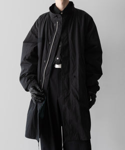 【ANTHEM A】MILITARY MULTI WAY OVER COAT - BLACK