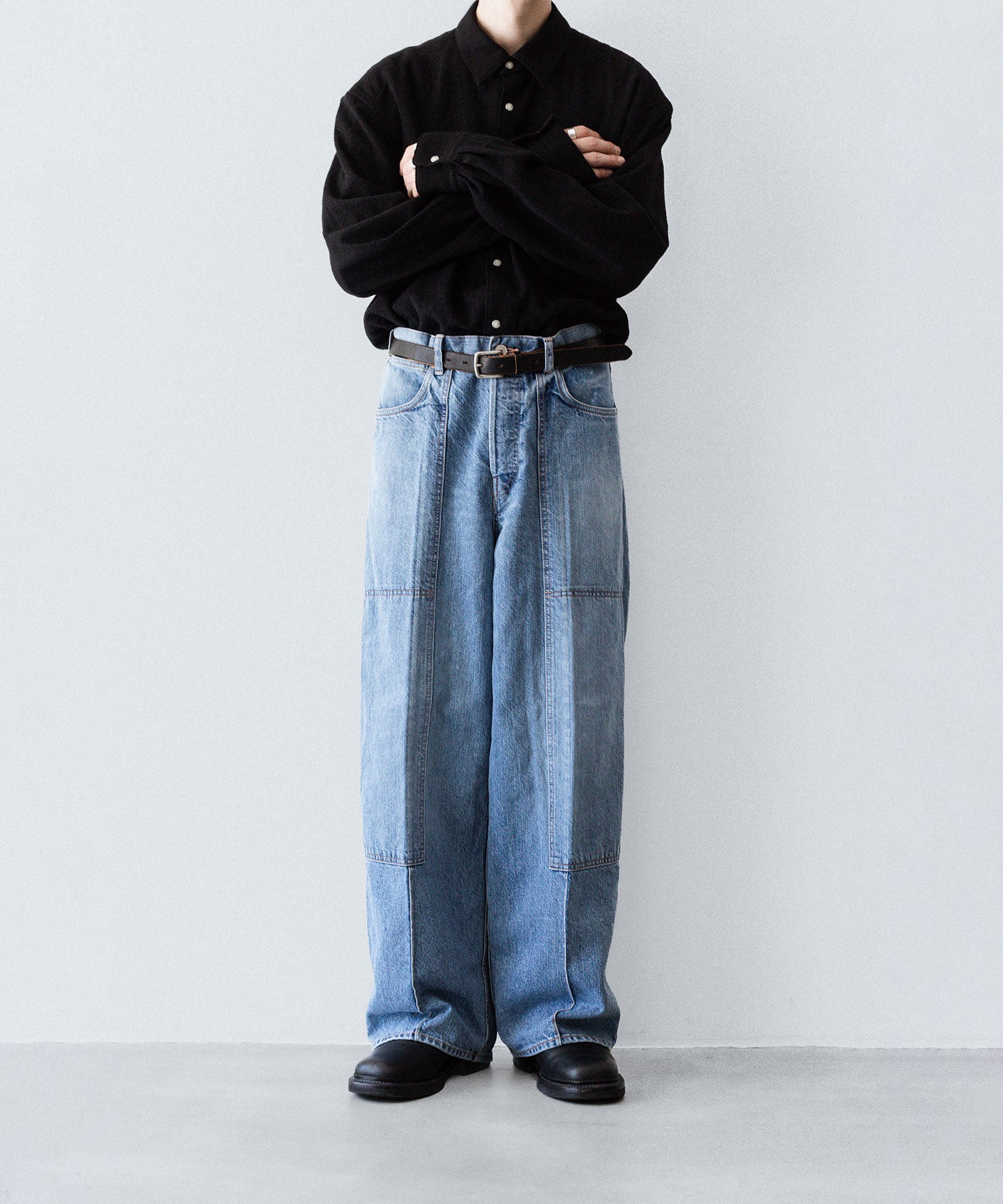 phebus / フィーバス】WASHI DENIM WORK PT - FADE BLUE | 公式通販