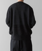 画像をギャラリービューアに読み込む, ssstein(シュタイン)の24AWコレクション MOHAIR GLITTER KNIT COMBINATION LS - BLACK 公式通販サイトsession福岡セレクトショップ
