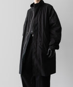 画像をギャラリービューアに読み込む, 【ANTHEM A】MILITARY MULTI WAY OVER COAT - BLACK
