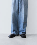 画像をギャラリービューアに読み込む, phebus フィーバス WASHI DENIM WORK PTのFADE BLUE公式通販サイトsession福岡セレクトショップ
