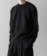 画像をギャラリービューアに読み込む, ssstein(シュタイン)の24AWコレクション MOHAIR GLITTER KNIT COMBINATION LS - BLACK 公式通販サイトsession福岡セレクトショップ
