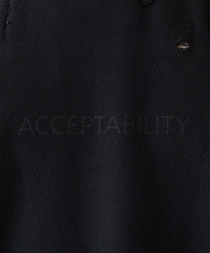 ssstein(シュタイン)の24AWコレクション OVERSIZED REBUILD SWEAT LS - BLACK 公式通販サイトsession福岡セレクトショップ