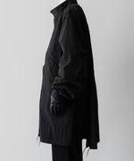 画像をギャラリービューアに読み込む, 【ANTHEM A】MILITARY MULTI WAY OVER COAT - BLACK
