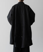 画像をギャラリービューアに読み込む, 【ANTHEM A】MILITARY MULTI WAY OVER COAT - BLACK
