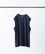 画像をギャラリービューアに読み込む, 【 WWW 】SLEEVELESS PULLOVER - NAVY
