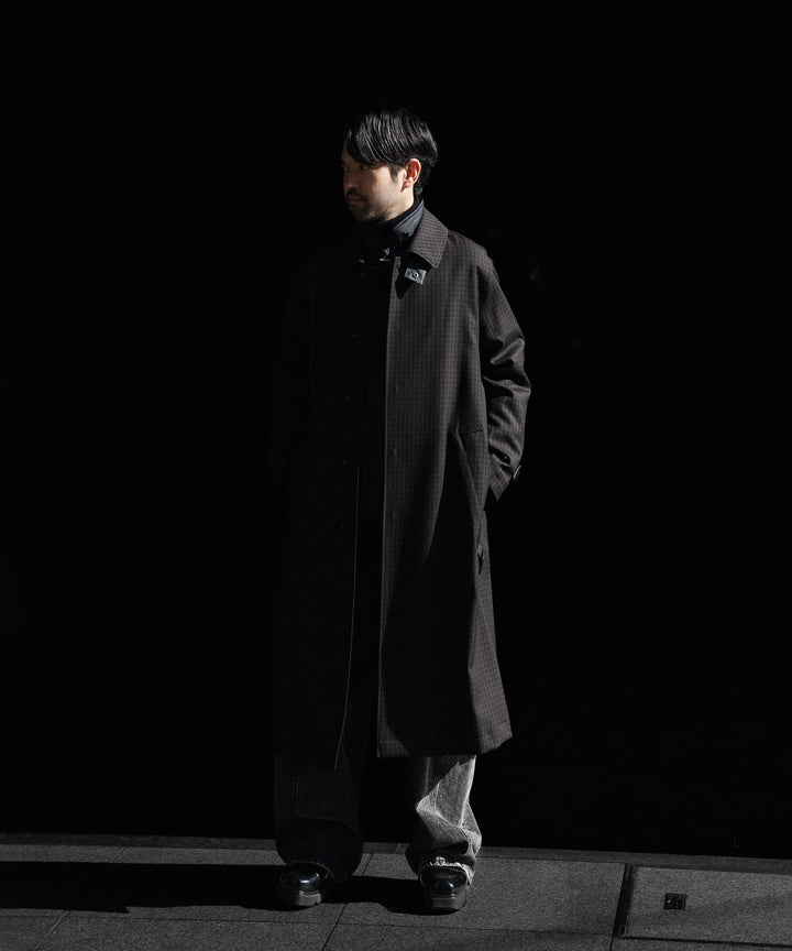 ssstein-シュタインのOVERSIZED BALMACAAN COATのGINGHAM公式通販サイトsession福岡セレクトショップ