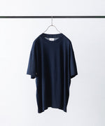 画像をギャラリービューアに読み込む, WWW - WRAPINKNOT wool wearのS/S WIDE FIT T-SHIRTのNAVY公式通販サイトsession福岡セレクトショップ
