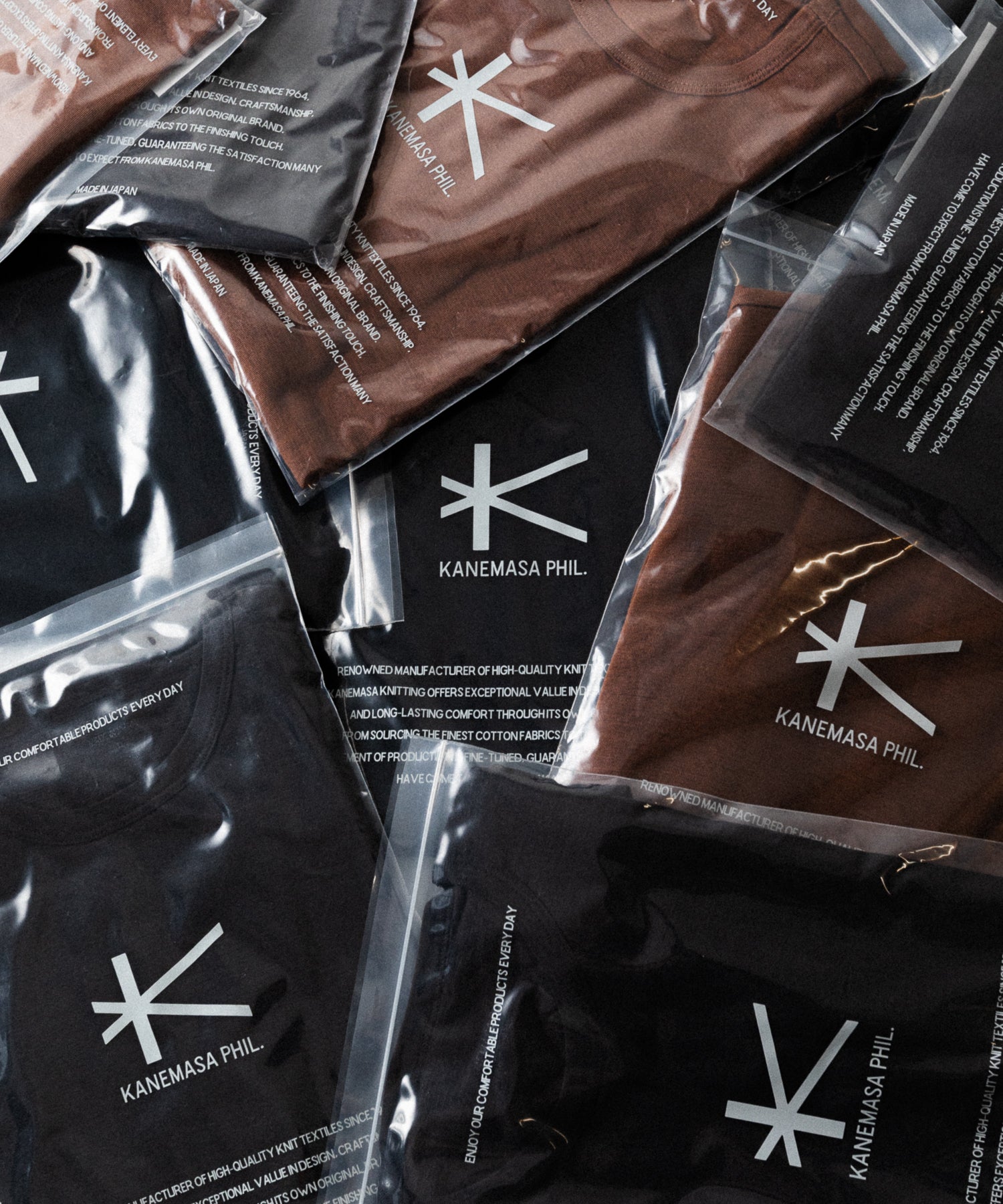 KANEMASA PHIL.】18G WOOL PACK TEE - CHARCOAL | 公式通販サイト