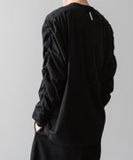 画像をギャラリービューアに読み込む, VEIN ヴェインのSUEDED CO JERSEY VESSEL L/S TEE - BLACKの公式通販サイトsession福岡セレクトショップ
