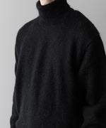 画像をギャラリービューアに読み込む, ssstein(シュタイン)の24AWコレクション MOHAIR GLITTER KNIT TURTLE NECK LS - BLACK 公式通販サイトsession福岡セレクトショップ
