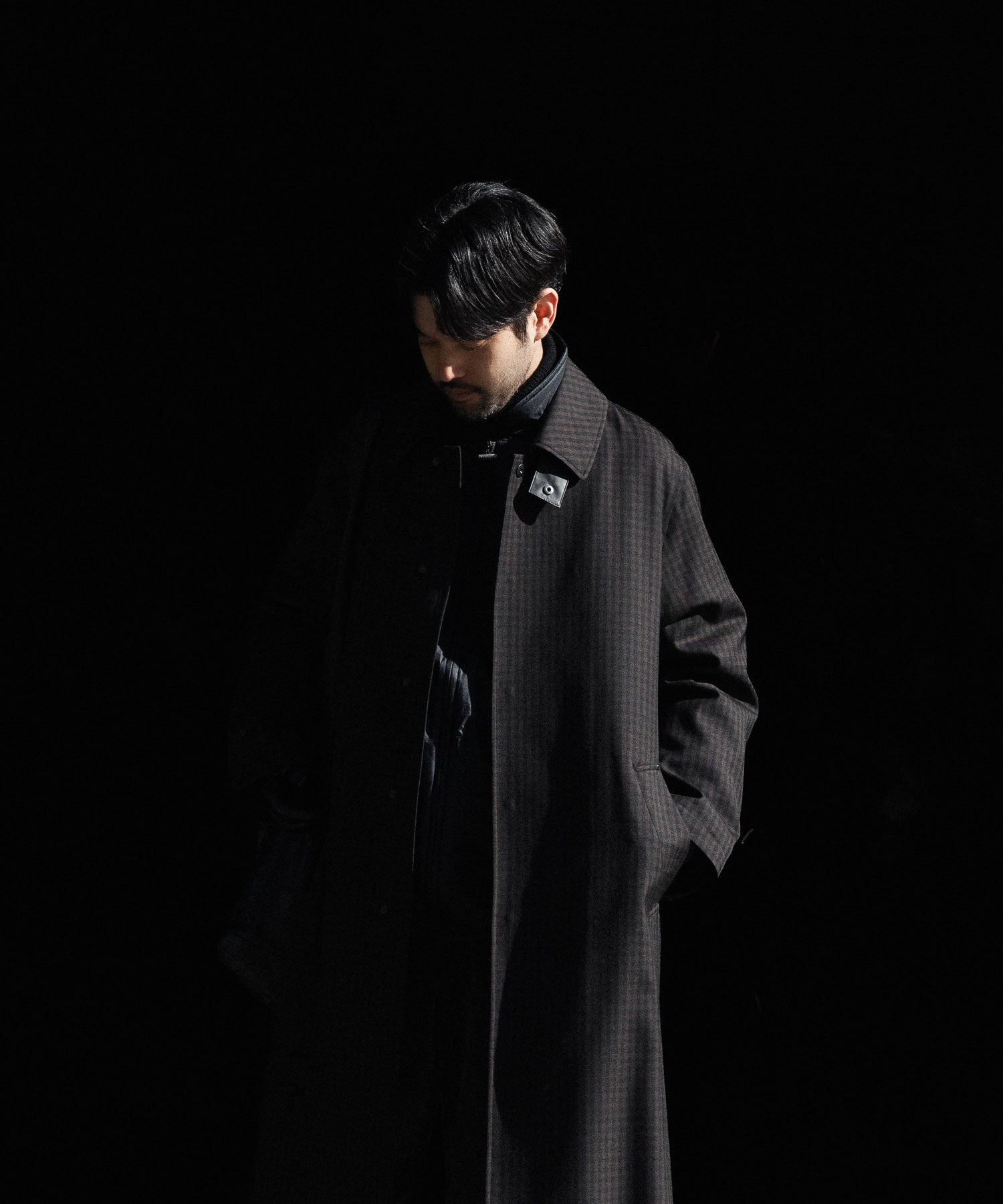 ssstein-シュタインのOVERSIZED BALMACAAN COATのGINGHAM公式通販サイトsession福岡セレクトショップ