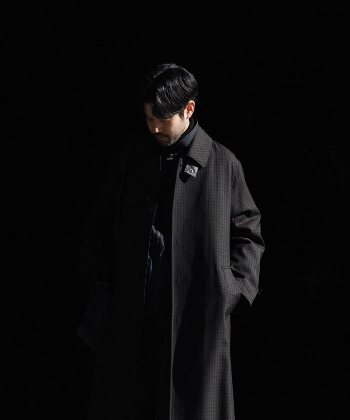 ssstein-シュタインのOVERSIZED BALMACAAN COATのGINGHAM公式通販サイトsession福岡セレクトショップ