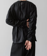 画像をギャラリービューアに読み込む, VEIN ヴェインのSUEDED CO JERSEY VESSEL L/S TEE - BLACKの公式通販サイトsession福岡セレクトショップ
