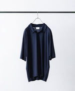 画像をギャラリービューアに読み込む, WWW WRAPINKNOT wool wearのS/S POLO SHIRTのNAVY 公式通販サイトsession福岡セレクトショップ
