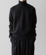 画像をギャラリービューアに読み込む, ssstein(シュタイン)の24AWコレクション MOHAIR GLITTER KNIT TURTLE NECK LS - BLACK 公式通販サイトsession福岡セレクトショップ
