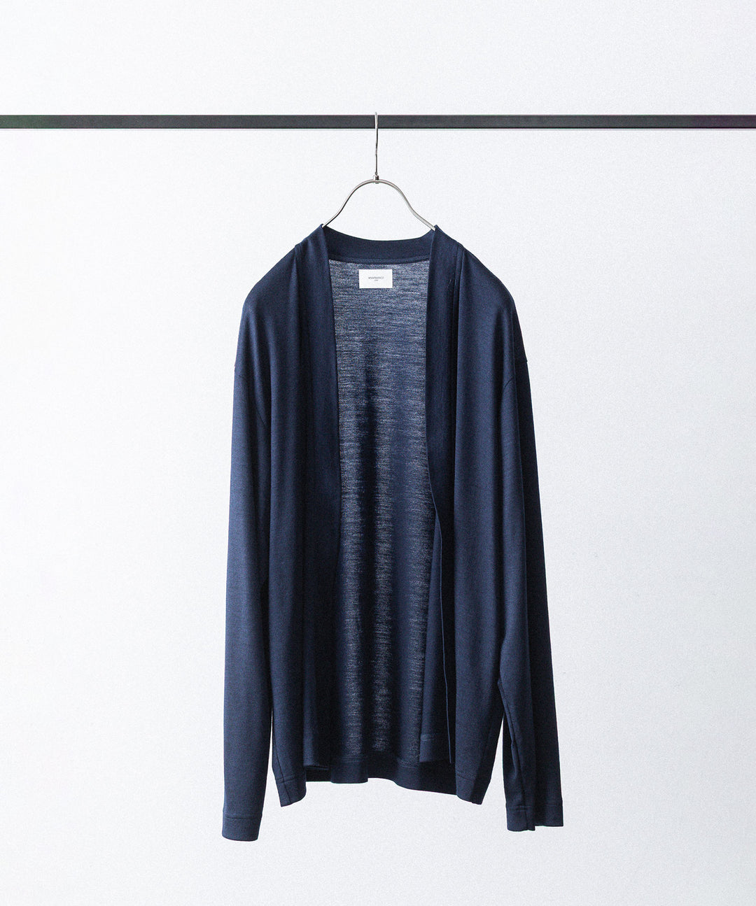 WWW - WRAPINKNOT wool wearのBUTTON-LESS CARDIGANのNAVY 公式通販サイトsession福岡セレクトショップ