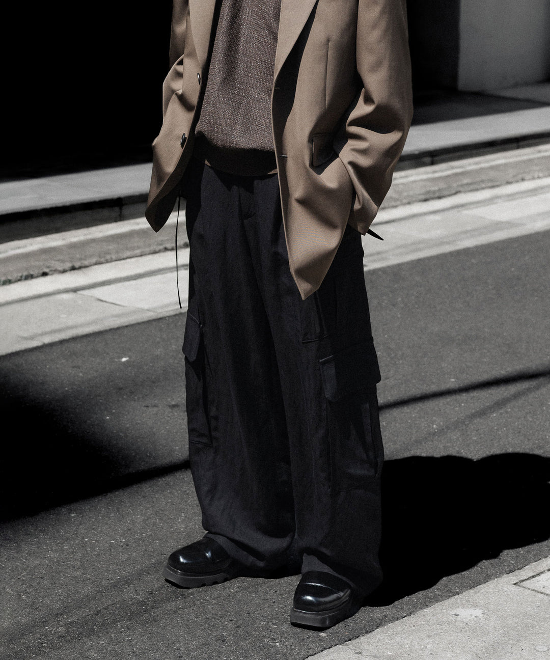 ssstein(シュタイン)のVIS/LI/RA TWILL CARGO TROUSERS - BLACKの公式通販サイトsession福岡セレクトショップ