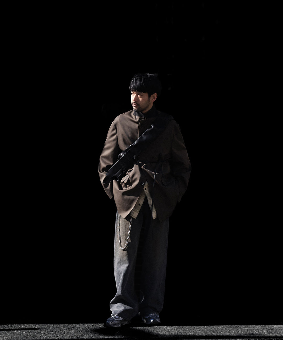 ssstein(シュタイン)のOVERSIZED SINGLE BREASTED LONG JACKET - DARK BROWNの公式通販サイトsession福岡セレクトショップ