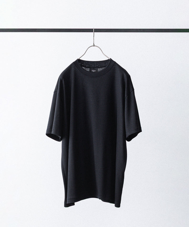 【 WWW 】S/S WIDE FIT T-SHIRT - BLACK
