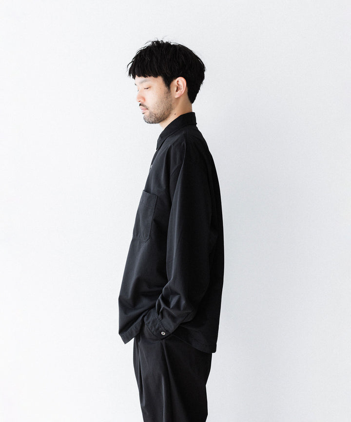 KANEMASA PHIL. カネマサフィルの36G NYLON BALISE SHIRTのBLACK DYE 公式通販サイトsession福岡セレクトショップ