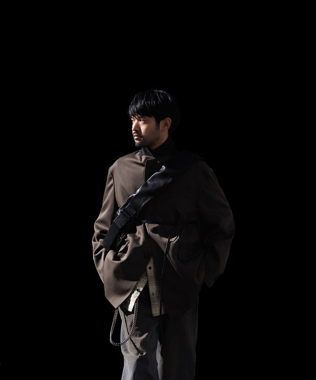 ssstein(シュタイン)のOVERSIZED SINGLE BREASTED LONG JACKET - DARK BROWNの公式通販サイトsession福岡セレクトショップ