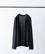 画像をギャラリービューアに読み込む, 【 WWW 】BUTTON-LESS CARDIGAN - BLACK
